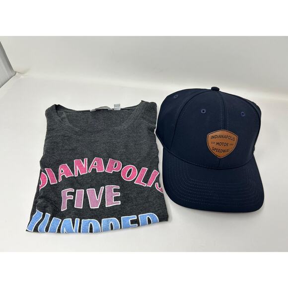 2024 Indianapolis 500 Bundle: Women’s Medium Tank Top + Indy Motor Speedway Hat - Picture 2 of 9